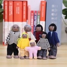 Wooden Family Dolls House