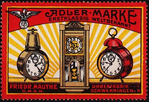 Poster stamp friedr - stamp, friedr.