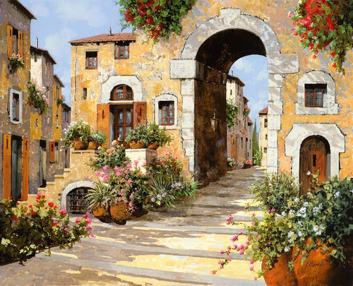 Garden entrance italian - garden, to
