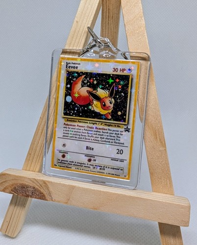 Eevee pokemon card inspired - eevee,