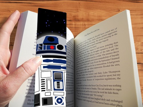 Star wars bookmark gift - wars, r2-d2