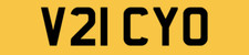 VICKY VICTOR O NUMBER PLATE
