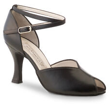 Werner Kern Ladies Dance Shoe Salsa Kizomba - ASTA - Nappa Black 8cm