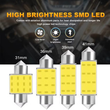 Car Festoon White LED COB SMD