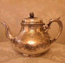 Antique Silver Plated  Teapot