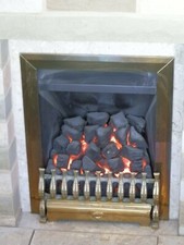Phoenix 16 Gas Convector Fire Inset real coal fire effect 3.8 KW