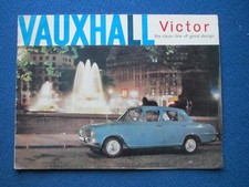 The Vauxhall Victor  Sales Brochure  1962