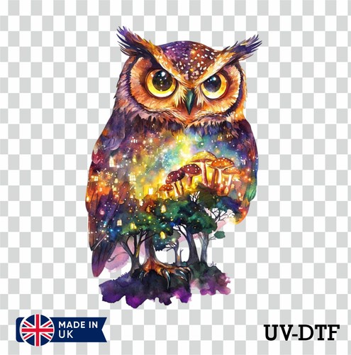 Exposure owl dtf sticker - dtf,