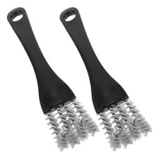2 Pcs Compact Grill Brush For