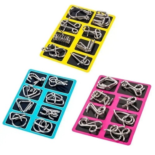 8pcs metal montessori - 8pcs,