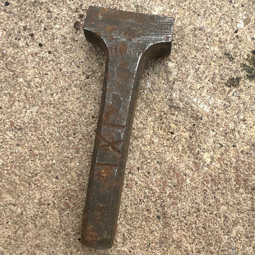 Vintage forged steel - forged,