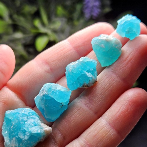 Blue smithsonite crystal - smithsonite,