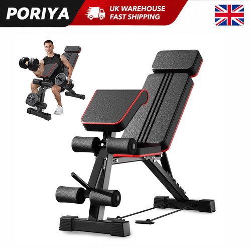 Poriya foldable weight bench - foldable,
