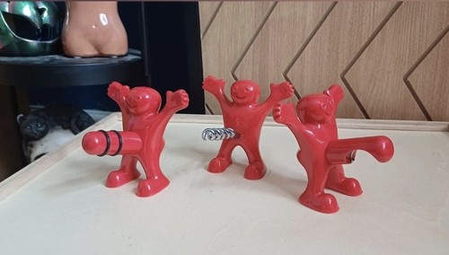 Pcs funny happy red man - red,