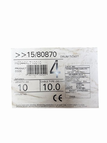 Core armoured cable 10mm 10m - core,