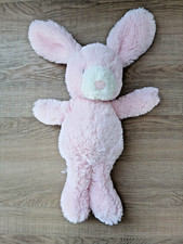 Mothercare Pink Snuggle  Bunny Soft Toy Plush Comforter