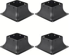 4/6 PCS 4x4 Post Base Kit for