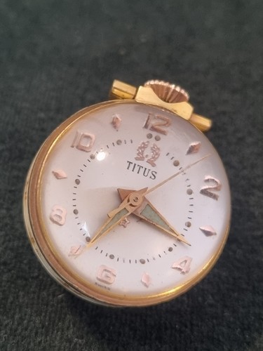 1960 titus ball watch - titus,