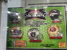 2025 TRISTAR Hidden Treasures Autographed Mini Helmet