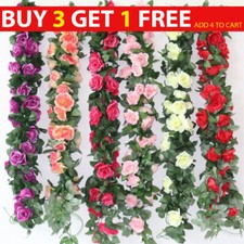 8Ft Artificial Rose Garland