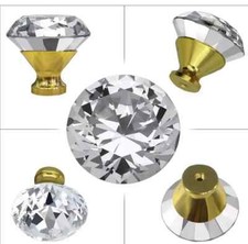 Crystal Cabinet Knobs 40mm