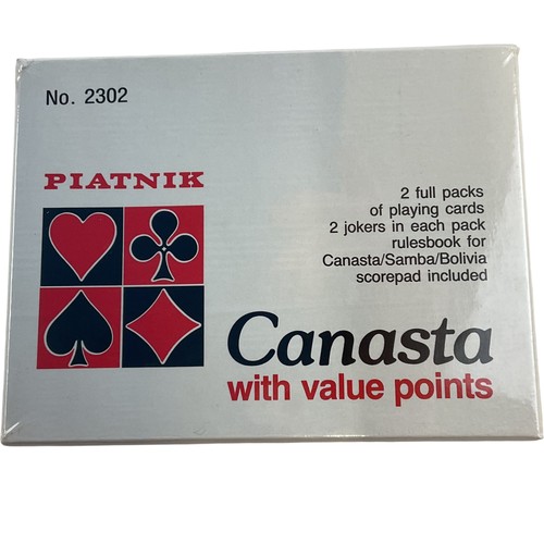 Piatnik canasta card game - piatnik,