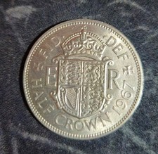 1967 half crown - elizabeth, ii