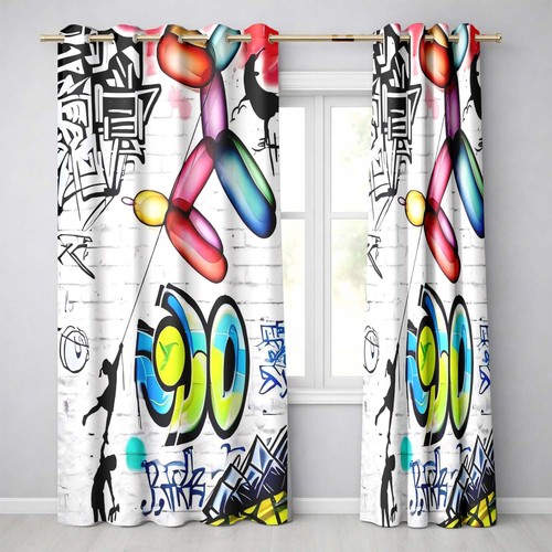 Blackout eyelet curtains - blackout,