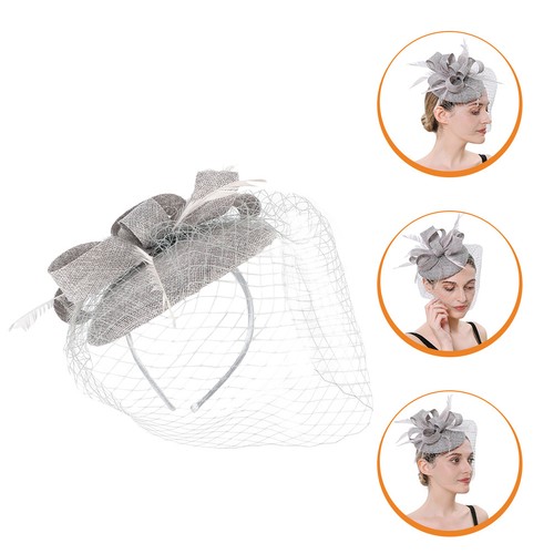 Mesh fascinator headband - mesh,