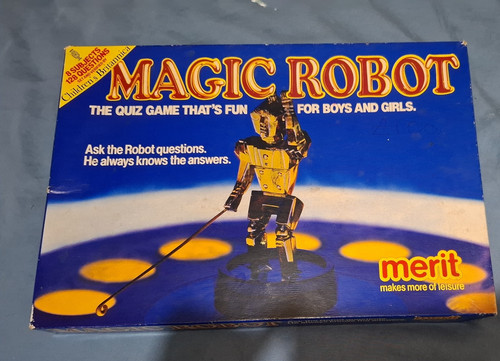 Vintage magic robot game - magic,