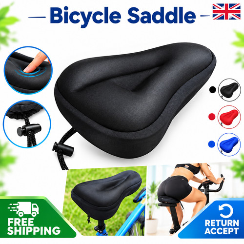 Bike seat cover - cover, gel
