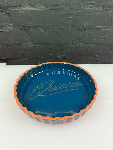 Vintage rayware blue stoneware - blue,