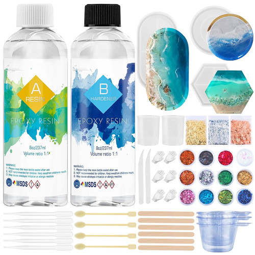 Epoxy resin kit 474ml - epoxy,