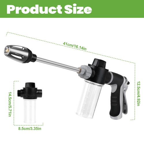 High pressure water spray gun - pressure,