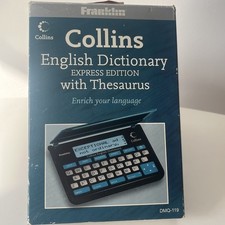 Collins/Franklin  English Dictionary express edition with Thesaurus, new