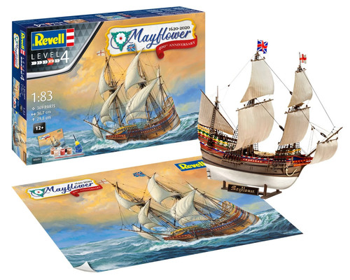 Revell 05684 mayflower 400th - revell,