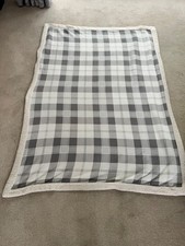 M & S Grey & White Check