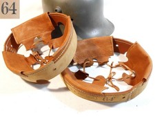 Natural leather inner cap aged