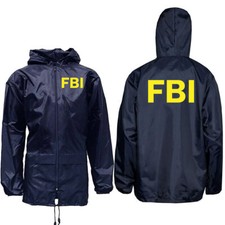 FBI Jacket Hooded Police