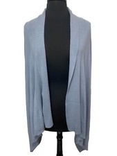 Black Goat Cashmere Long Open