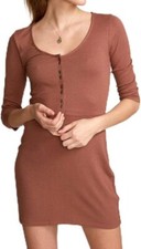 RVCA Women's TWISTER RIB Dress