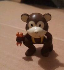 1988 Vintage Bluebird Big Red Fun Bus Mechanic Monkey 2" figure