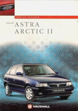 Vauxhall Astra Arctic II Mk3 Limited Edition 1997 UK Market Sales Brochure