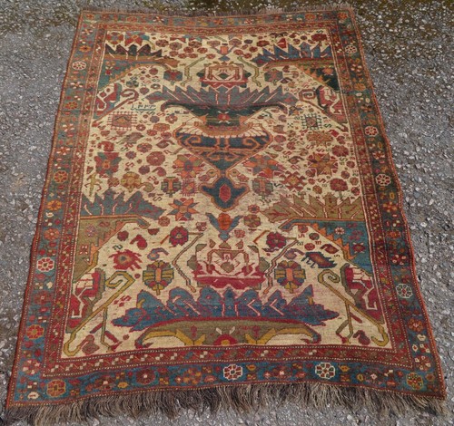 Dated antique oriental tribal - antique,
