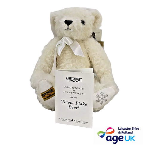 Merrythought snow flake bear - flake, bear"