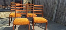4 Vintage G Plan Chairs