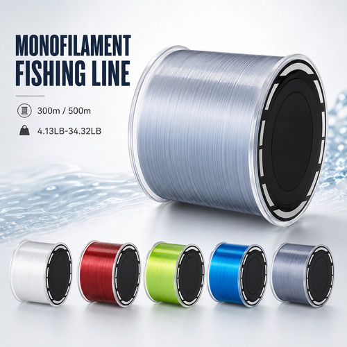 Fishing line 300m 500m spool - 300m-500m,