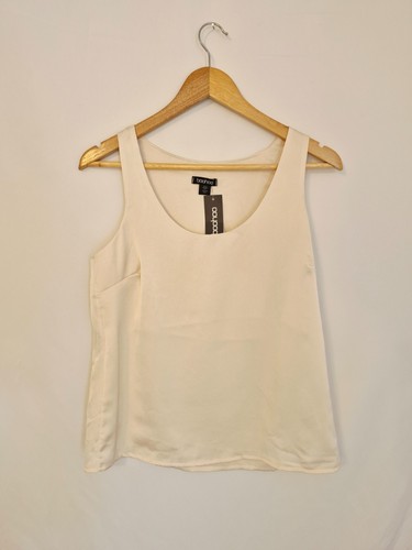 Boohoo size cream satin - boohoo, 10