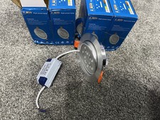 4x Ultra Slim Recessed LED Flat Panel Ceiling Spot Lights Downlights Spotlights