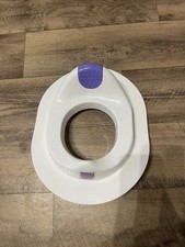 Bambino Mio Unisex toilet training seat, White Purple